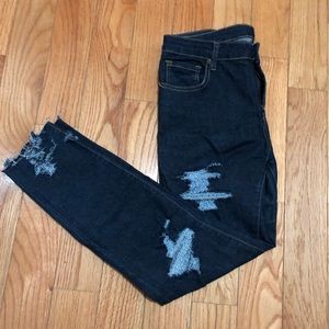 Forever 21 Ripped Jeans